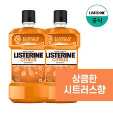 리스테린 내추럴 시트러스 구강쳥걸제