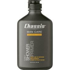 Chassis 5-in-1 Shower Primer - Men’s Anti-Chafing Gel and Deep Cleansing Wash - Talc Paraben and, 1