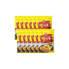 빵가루 500G 12개/빵가루/마른빵가루/파우더/빵파우더/튀김가루/튀김빵가루/튀김용가루/튀김용빵가루/조리