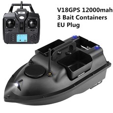 민물낚시 미끼보트 스마트 무선 원격제어 전자찌 밑밥, V18GPS12000mah
