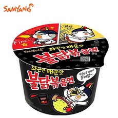 삼양 불닭볶음면 큰컵 105g, 2개