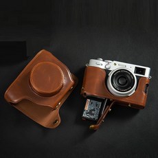 디카 가죽 케이스 호환 케이스디카 가죽 케이스 호환 케이스Fuji XT200 Micro 싱글 카메라 가방 XA7 5 XT30 XT20 XT3 2 보호용 디지털카메라 케이스, NONE, 4. 색상 분류: 신품 X100V 레트로 다크 브라운