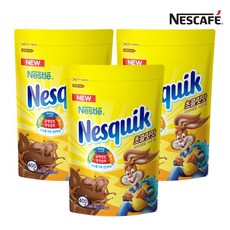 네스카페 [네스카페] 네스퀵 초콜릿맛 지퍼백 400g x 3봉, 1개입, 3개