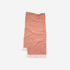 [정품] 아크네 스튜디오 내로우 울 프린지 스카프 로즈 멜란지 Acne Studios Narrow Wool Fringe Scarf Rose Melange