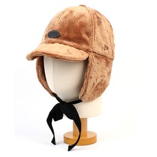 [유니버셜케미스트리] Bubble Muji Beige Fur Earflap Cap 귀달이모자 - 유니버셜케미스트리귀달이모자