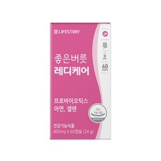 좋은버릇 레디케어 여성 질 유래 유산균 24g 60정, 1박스