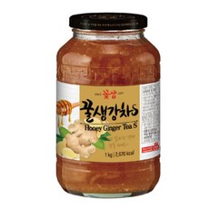 꽃샘 꿀생강차s 1kg, 1개입, 2개