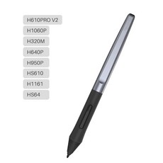 Huion-PW100 스타일러스 펜 배터리 없는 디지털 H640P/H950P/H1060P/H1161/HC16/HS64/HS610 그래픽 태블릿, 한개옵션1 - pwrinj6