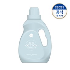 그린핑거 포근한 코튼 섬유유연제 1.4L, 1개