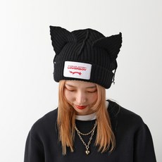 찰스제프리 러버보이 니트 모자 비니 고양이 귀 CHARLES JEFFREY LOVERBOY