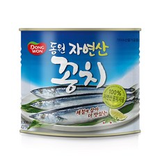동원 꽁치 통조림, 1.8kg, 1개
