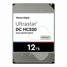 WD Ultrastar DC SATA3 7200 256M HDD, HC520, 12TB - 12tb