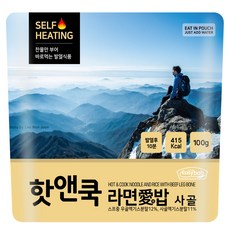 이지밥 핫앤쿡 라면애밥 사골, 2개, 100g