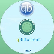 최신 신제품 qBittorrent Bit Torent 소프트웨어 앱 for Windows DVD