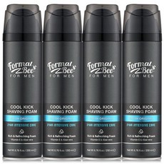 쉐이빙폼 포맨 쿨킥 면도크림 오리지널 200ml 4개
