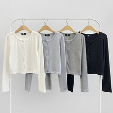 주니어반팔가디건