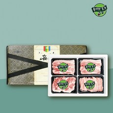 [설선물] 올리브포크 한돈 으뜸선물세트 2호 1.2kg (삼겹살 목살 항정살)