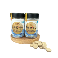 코인육수 한알 만능 시크릿 간편 동전 고체 육수 1+1 총 400g, 200g, 2통