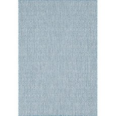 EOM 독특한 직조기 지역 카펫 60 x 90 사각형 푸른 아이보리 [6 0 x 9 0- Blue／Ivory] - E0398083VL67112, 6 0 x 9 0- Blue／Ivory