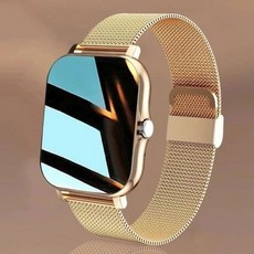 FitPro 스마트 워치(골드), Black