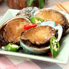 전라도 완도 간장 전복장 1kg 8-9미 양념 재료까지 100% 국내산 장조림 장아찌, 1세트