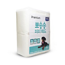 PET 뽀송송 퍼피패드 프리미엄(40x50cm)50매/ 애견 강아지 반려동물 배변 패드 방수 처리 압축 향균 /펫, 1개, 50 - 에코스터프쏙패드