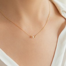 진주이니셜목걸이