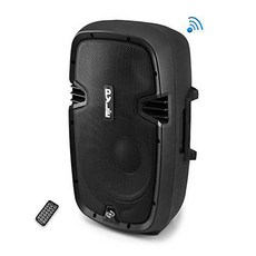 Pyle Powered Active PA System Loudspeaker Bluetooth with Microphone -
