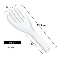 가후 특대 주걱 식당 주걱 다섯 손가락 플라스틱 밥 담기 업소용 송반포크, 하나, 색깔1, 1개