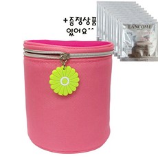 크리니크 핑크 원통형 파우치+랑콤썬증정상품 파우치, 1개