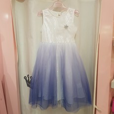 로엠걸즈 NC경산점 망토 탈부착 눈꽃 샤 드레스 RGOM20S3D