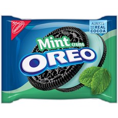 오레오 민트 초코 쿠키 패밀리사이즈 대용량 566g OREO Mint Creme Chocolate, 1개