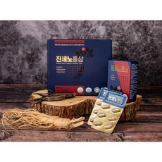 진세노홍삼 250mgx 60캡슐 사포닌 진세노사이드 14mg/g당 건식나노기술 천연100%홍삼 부모님선물 명절선물, 60정, 1개