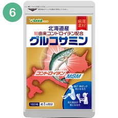 관절에 좋은 일본 콘드로이친 프로테오글리칸 글루코사민 효능 90정 6팩, 6개
