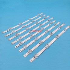 [해외] 8 LED 백라이트 스트립 바 LG LC420DUE 42LB3910 INNOTEK DRT 3.0 42 인치 A B 6916L1709A 6916L1710A, 상세내용표시