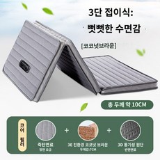 접이식바닥메모리폼토퍼매트리스10cm TOP01