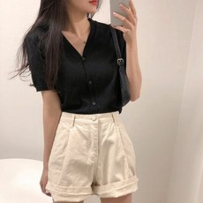 남자반팔카라니트가디건