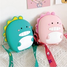 실리콘공룡크로스백