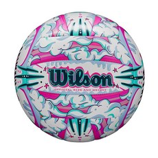 WILSON Sporting Goods 프리스타일 오렌지/옐로우 볼 (WTH3610ID), 그래피티, 1개