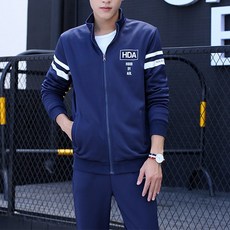 에너바디 HDA 남성 두줄 트레닝복세트 츄리닝 기모 상하의세트 너바디 HDA 남성 두줄 트레닝복세트 츄리닝 기모 상하의세트