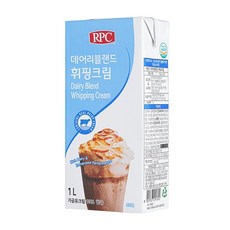 데어리블랜드 휘핑크림, 12개, 1L