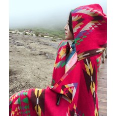 에스닉후드판초