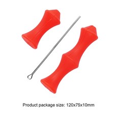 양궁 손가락 가드 보우 오른쪽에 배우는 세이버 탭 리 곡선 실리, 8.Red 1pcs, 1개