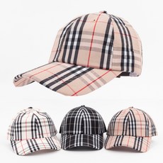 공용 클래식 노바 체크 볼캡 3color
