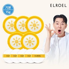 [기본] 엘로엘 1초보정 파데프리+ 선쿠션 리필5, 단품