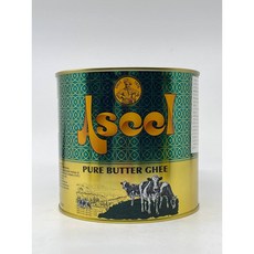 Aseel Halal Pure Butter Ghee From From UAE 아랍에미리트산 아실 할랄 퓨어 버터 (Ghee), 10개, 1.6L