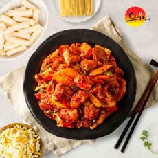 유가네 닭갈비 600g 2팩 + 물막국수 2인분 + 치즈 27g 1팩