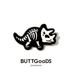 보석브로치 BUTTGooDS빅사이즈 공룡 브로치 개성적인 옷핀 남녀 휘장 아이디어 기념일선물