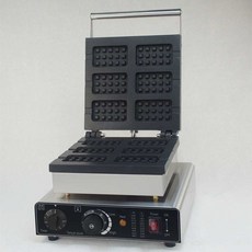 사각 와플기계 와플 메이커 6구 크로플 디저트 카페 업소 가정용 식빵 소보루 호빵