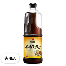 샘표 조림간장, 4개, 1.7L